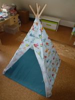 JAKO-O Stofftipi Tipi Kinder Zelt Spielzelt Bodenmatte NEUWERTIG! Nordrhein-Westfalen - Schloß Holte-Stukenbrock Vorschau