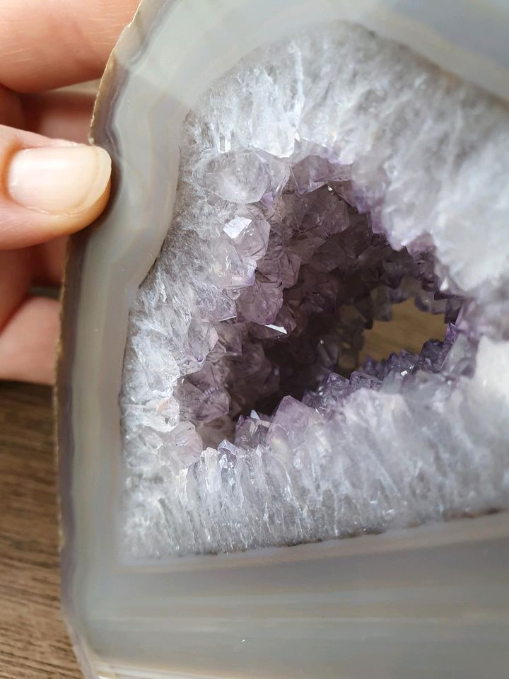 Amethyst Druse, Achat, Mineralien in Solingen