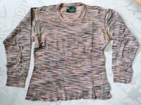 Gr M King Louie Vintage 70s Retro Pullover gestreift Saarland - Nalbach Vorschau