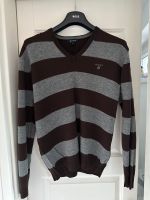 Gant Pullover Pulli Gr.L Wolle braun grau Berlin - Spandau Vorschau