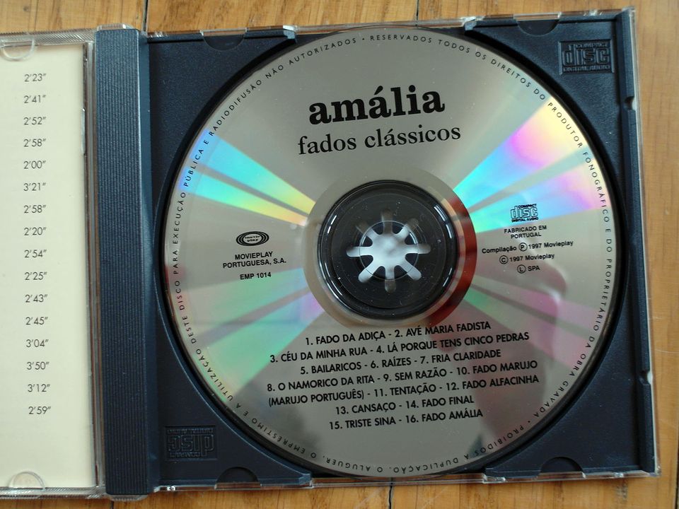 CD "Amalia Rodrigues - Fados Classicos" in München