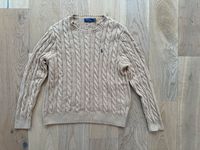 Ralph Lauren Pullover Gr. L beige Zopfmuster Stuttgart - Feuerbach Vorschau