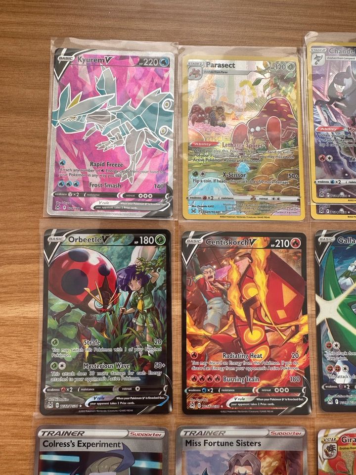 Pokémon Pokemon Lost Origin Mew, Giratina Gold Rare Rainbow Rare in Kiel