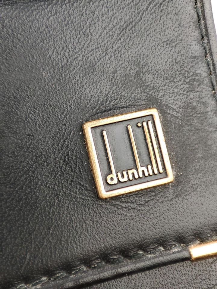 Dunhill Leder Schlüsseletui Schwarz Etui in Bad Rothenfelde