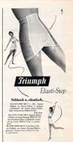 Triumph Elasti Step Werbung Reklame Vintage-Deko 1956 Baden-Württemberg - Steinen Vorschau