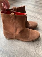Liebeskind Berlin Stiefeletten Gr. 39 Wildleder Cognac Nordrhein-Westfalen - Hürth Vorschau