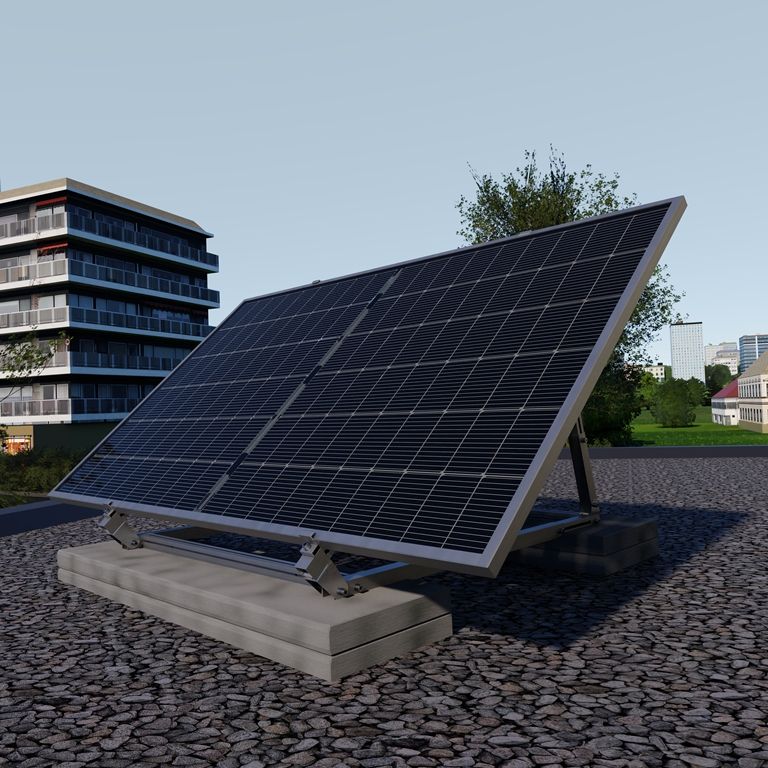 Balkonkraftwerk Solarpanel - Halterung universal flexibel einsetzbar Balkon, Dach, Boden in Norderstedt