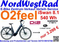 O2feel ISWAN 8.1 - Di2❗Zahnriemen❗540 Wh Akku❗Steps 6100 60 Nm Niedersachsen - Otterndorf Vorschau