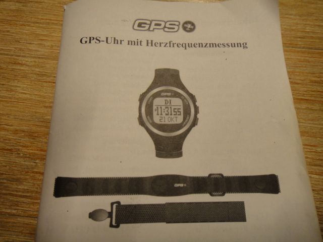 GPS Uhr Herzfrequenz Navigation Kompass NEU in Ahlbeck