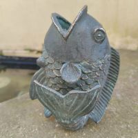 Bronze Fisch Skulptur Teich Brunnen Gartendeko Garten Deko Figur Hannover - Mitte Vorschau