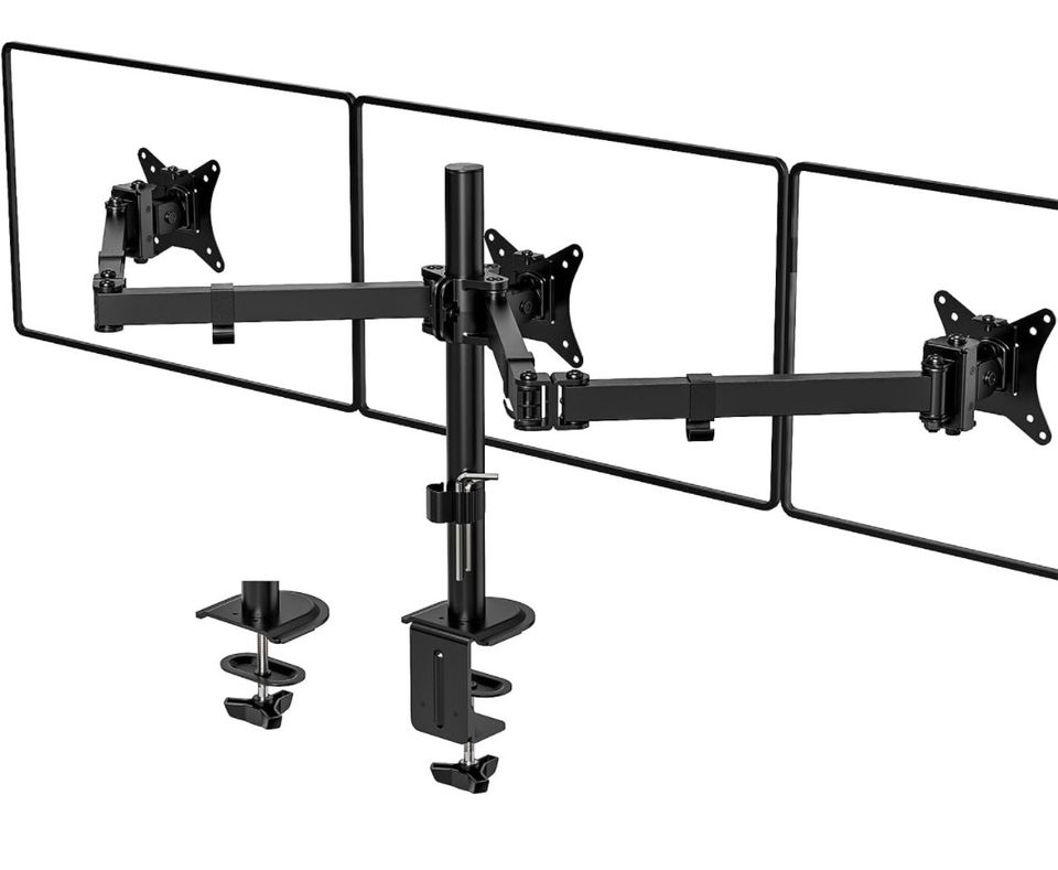 Monitor Halterung 3 Monitore für 13-35 Zoll in Birkenfeld