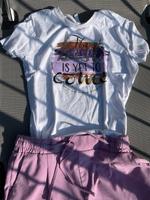 Sommerset TShirt weiß lila S Hose Chino Falten S Niedersachsen - Melle Vorschau