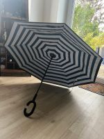 Regenschirm / Sonnenschirm top schwarz unten blau-weiß Kiel - Wellsee-Kronsburg-Rönne Vorschau