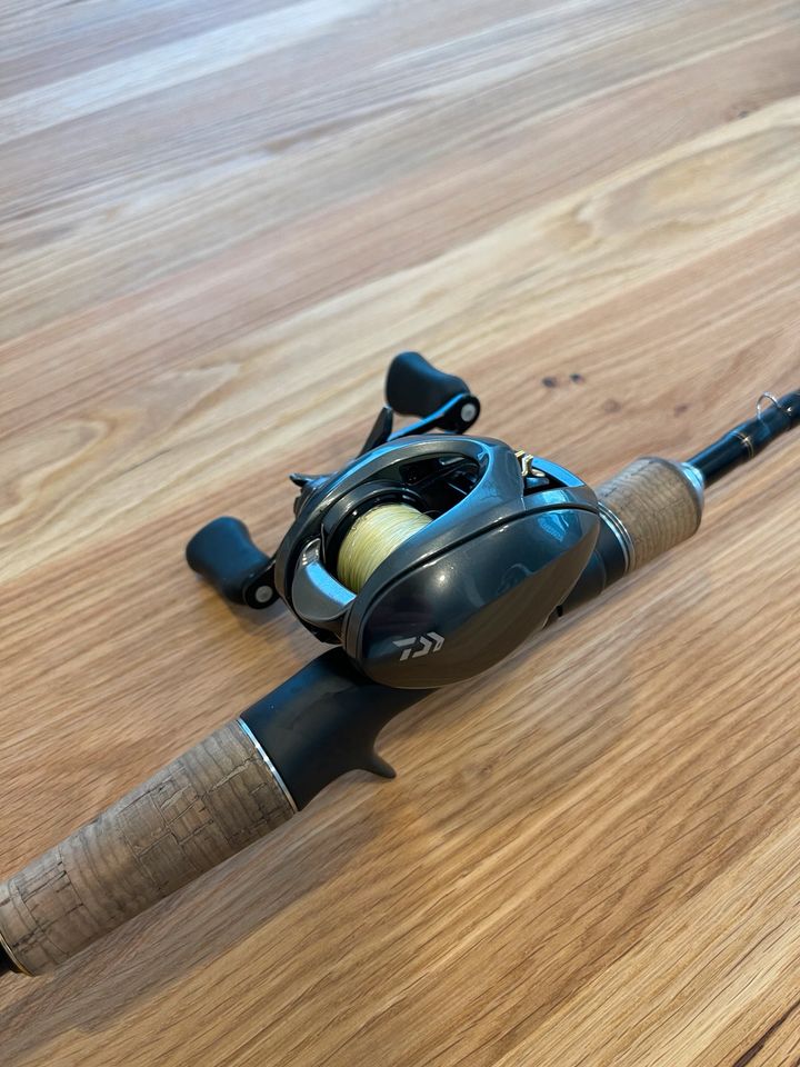 Daiwa steez ct sv tw 700 Shimano Yasei LTD Perch 215ml Barschrute in Haan