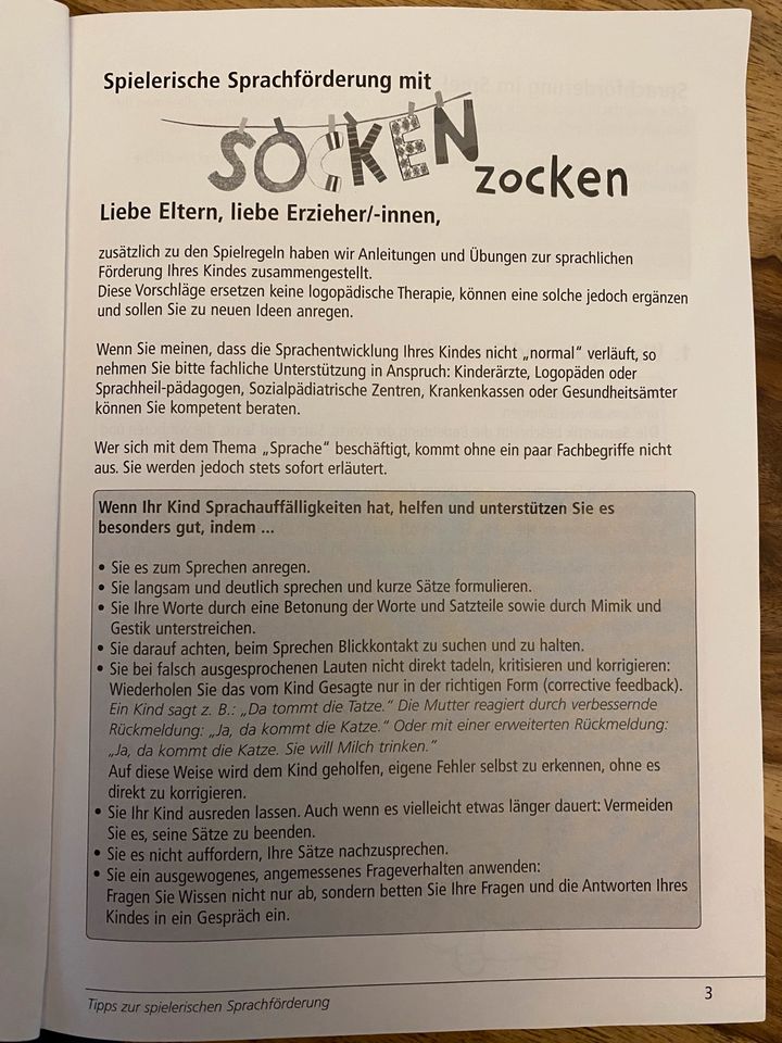 Socken Zocken Haba in Langen (Hessen)