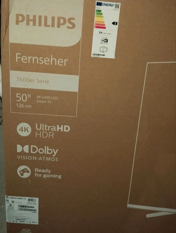 Philips TV 50 kaufen Zoll/126cm Fernseher - ist Berlin jetzt - gebraucht 7600er Kleinanzeigen | | eBay Kleinanzeigen originalverpackt Serie in Mitte