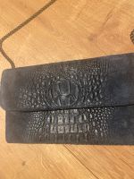 Leder Clutch mit Kroko Prägung Bayern - Großmehring Vorschau