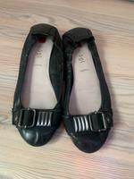 Högl Ballerina Leder schwarz Softline Gr. 38 Wandsbek - Hamburg Rahlstedt Vorschau