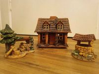 Besonderes Lichthaus,Duftölhaus,Blockhütte aus Keramik,Handarbeit Hessen - Homberg (Efze) Vorschau