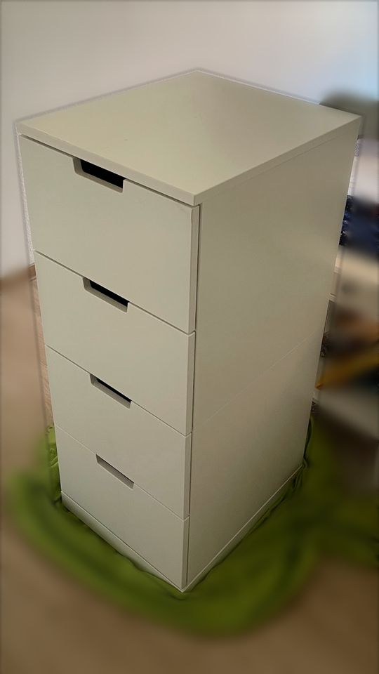 IKEA NORDLI - Kommode mit 4 Schubladen, weiß, 40x99 cm in Offenburg