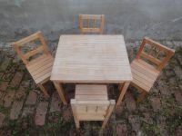 Holz Kindersitzgruppe, Tisch mit 4 Stühlen Thüringen - Ronneburg Vorschau
