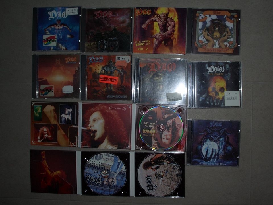 Sammlung CDs Dio in Bad Mergentheim