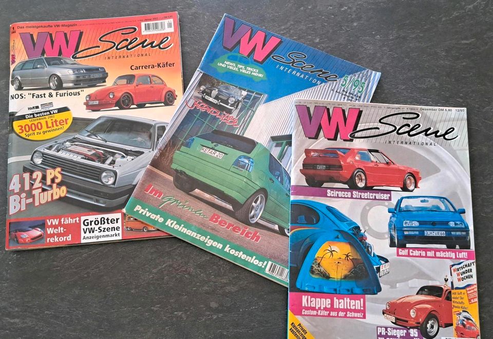 6x VW Scene Magazin in Bautzen