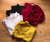 4 Langarmpullover Damen Basics Enganliegend Rollkragen 70er Berlin - Charlottenburg Vorschau