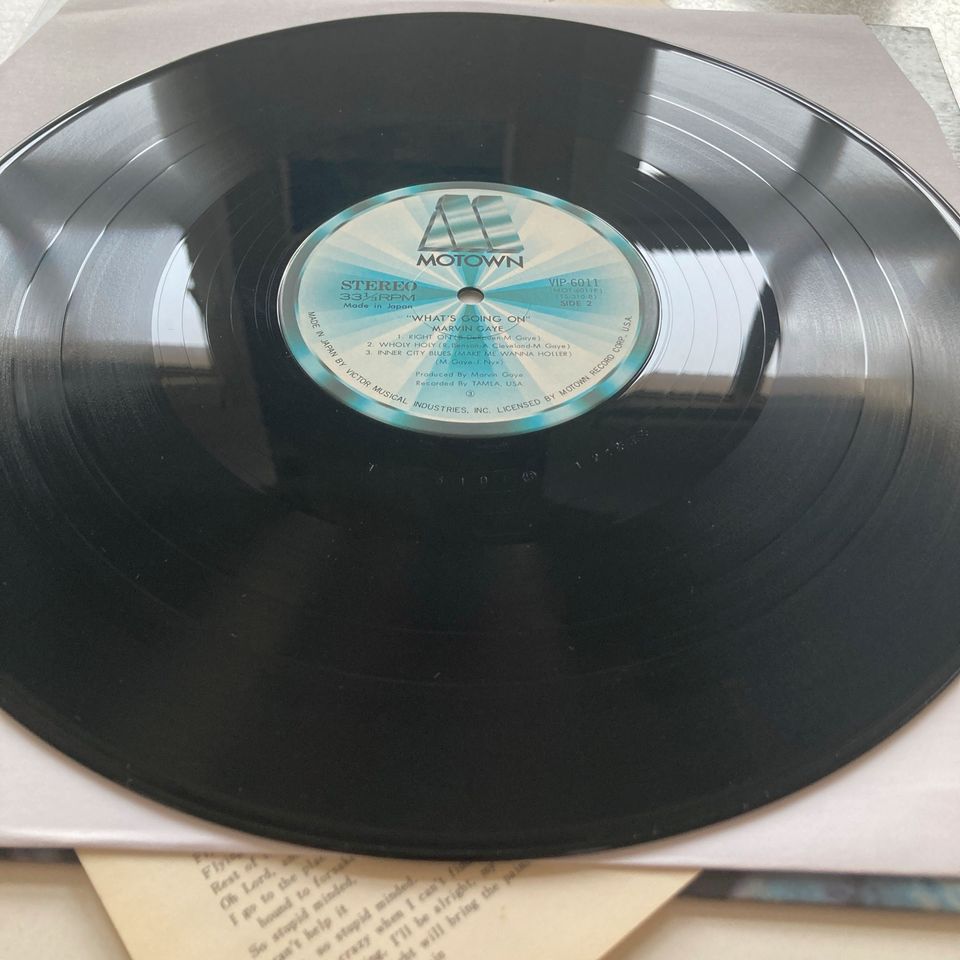 Marvin Gaye Whats Going On LP Vinyl Japan 1977 in Berlin