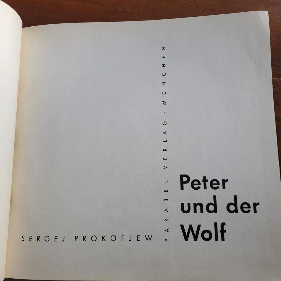 Peter und der Wolf, Sergej Prokofjew, 1958 in Butzbach