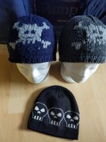 3x BARTS H&M Mütze Skull KU 52 53 Pirat Totenkopf Fleece-Einsatz Bayern - Hohenpeißenberg Vorschau