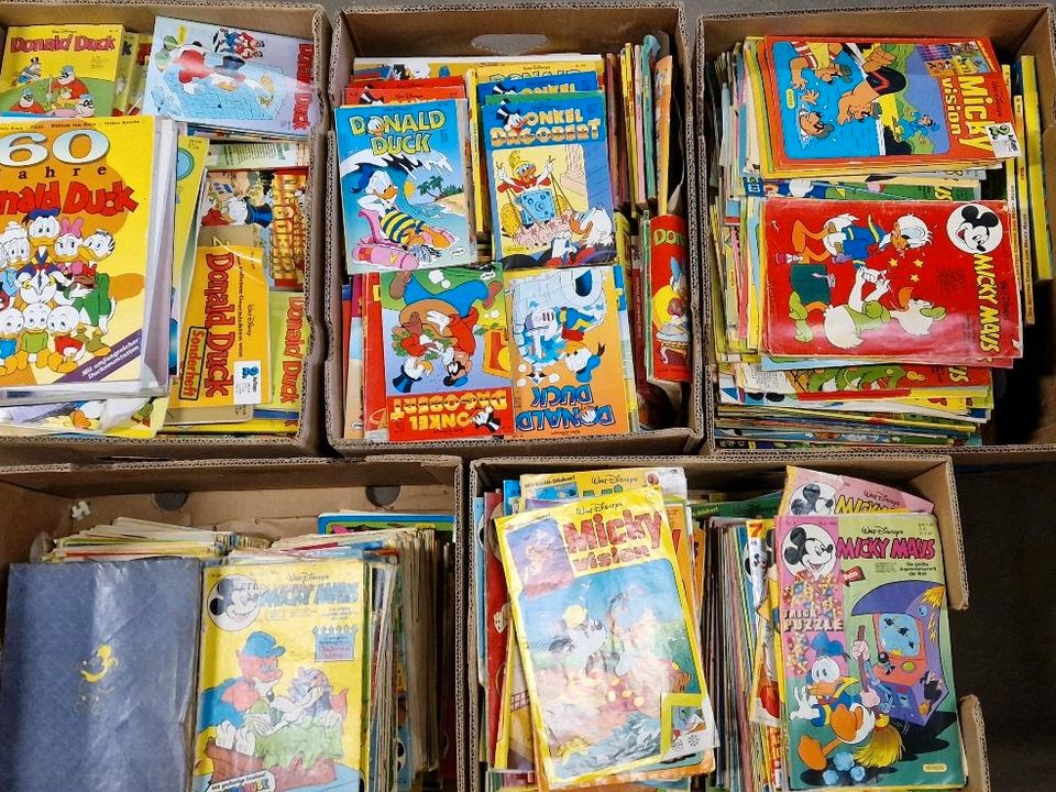 Comic Sammlung Micky Maus Magazin 1970 Micky Vision Donald Duck in Dieburg