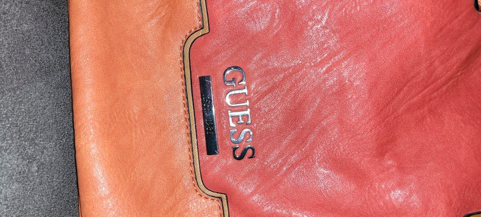 Guess Tasche Orange 37 x 32 cm Original Kaum benutzt . in Duisburg