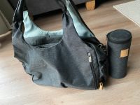 Wickeltasche Lässig in Anthrazit meliert mit mint/türkis Nordrhein-Westfalen - Dinslaken Vorschau