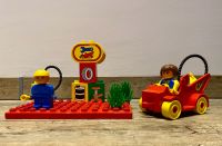 Lego Duplo Tankstelle / Werkstatt - Feuerwehrauto- 2 Figuren Nordrhein-Westfalen - Gladbeck Vorschau