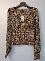 Bluse Oberteil H&M Braun animal Print Größe 36 NEU ETIKETT München - Milbertshofen - Am Hart Vorschau