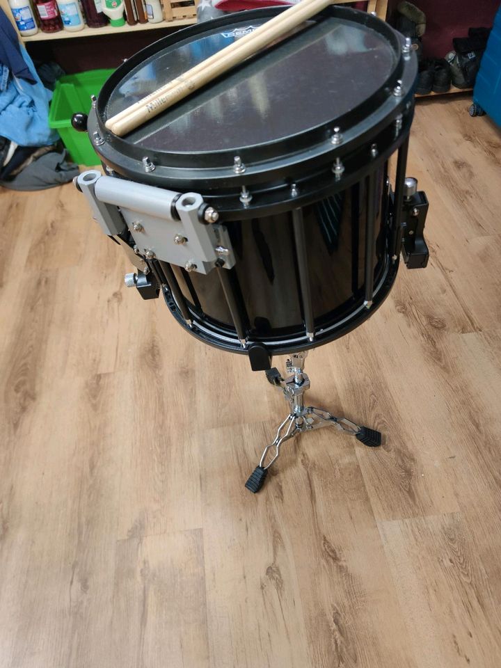 Pipe Drum Snare Thomann SD 1412 bl HT Marchingdrum in Uetze