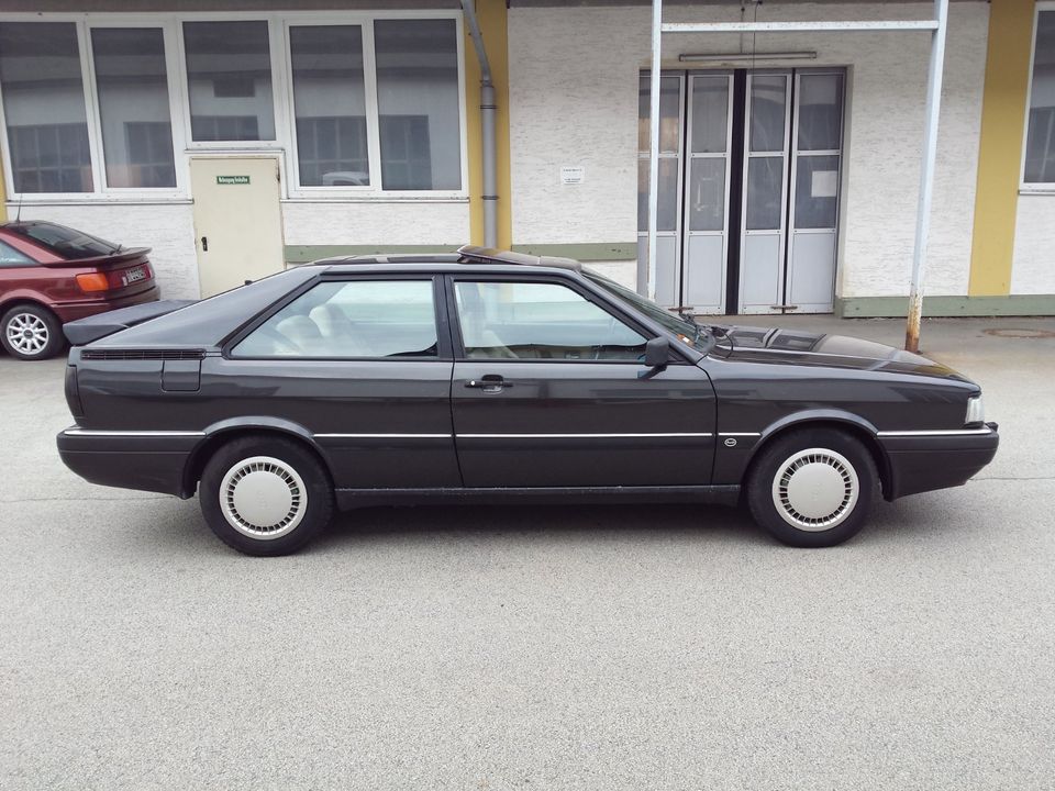 Audi Coupe quattro Typ 85 1. Hand 150tkm Leder Klima TOP Oldtimer in Riedlhütte