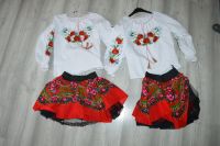 SET Bluse und Langarmshirt Handmade Gr. 134 Zwillinge Baden-Württemberg - Oppenau Vorschau