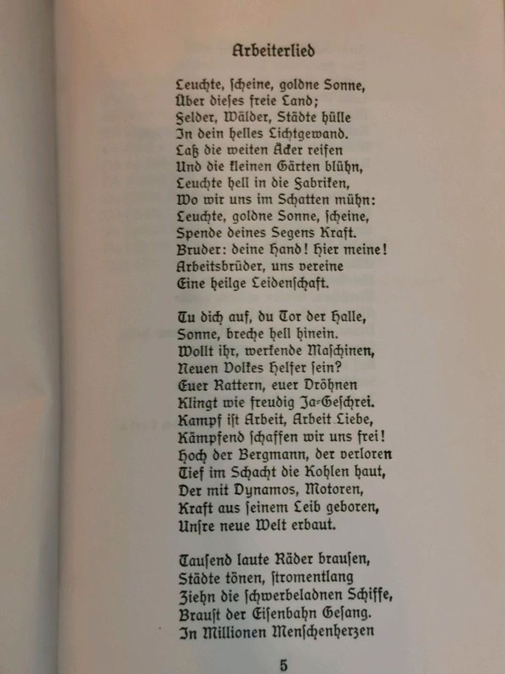 30er Jahre 2.Weltkrieg Lyrik Poesie Gedichte aus Nachlass in Sprockhövel