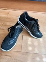 SNEAKER Steppmuster für Gr. 41, Schwarz, 2 x getragen Osnabrück - Hasbergen Vorschau