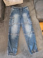 Jeans  Hose blau mit Bund & Taschen Gr. 158 Dresden - Räcknitz/Zschertnitz Vorschau