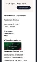 Rocken am Brocken August 2024 Ticket Niedersachsen - Friedland Vorschau