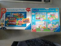 2 Puzzles Feuerwehrmann Sam und Peppa Pig Hessen - Bad Sooden-Allendorf Vorschau