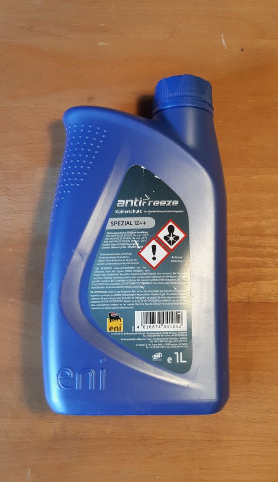 NEU - 1L Eni Agip Antifreeze Spezial 12++   Kühlflüssigkeit in Quickborn