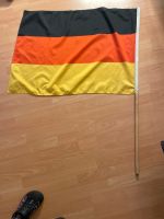 Deutschland großeFahne Flagge mit Stock Kreis Pinneberg - Elmshorn Vorschau