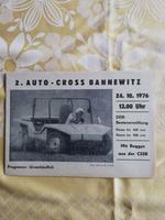 Rennprogramm 2.Auto-Cross Bannewitz DDR 1976,8Seiten A5 Sachsen - Burkau Vorschau