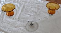 DDR Glas Kerzenständer Bayern - Bad Königshofen Vorschau