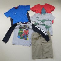 kinder jungen oberteile t-shirts set paket lego puma 134 140 shor Hessen - Wöllstadt Vorschau