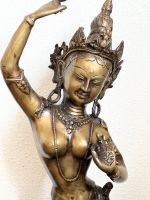 Buddha Maya Devi (Buddhas Mutter) Bronze/Messing 53cm Bayern - Neufahrn Vorschau